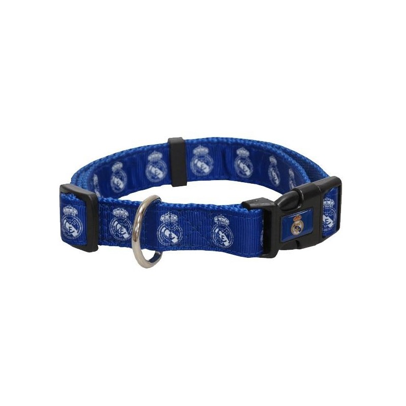 Real Madrid collar para perro Talla M