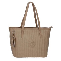 Pepe Jeans bolso ordenador LIA beige