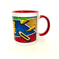 Taza Superprofe comic