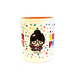 Taza Superprofe Chica kawaii