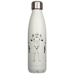 Star Wars Botella stromtrooper blanca 500ml