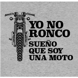 Pijama TXXL ronco moto corto