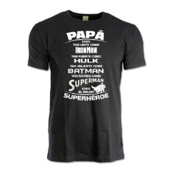 Camiseta TM papa superheroe
