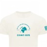 Camiseta TM Ecologica mundo como este hombre
