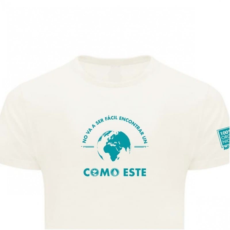 Camiseta TL Ecologica mundo como este hombre