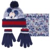 Mickey set gorro cuello guantes icon