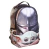 Mandalorian mochila 44cm Yoda print