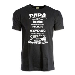 Camiseta TL Papa Superheroe