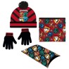 Harry Potter set cuello gorro guantes casas