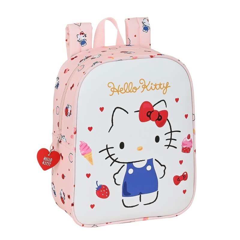 Hello kitty mochila guarderia fresa happy