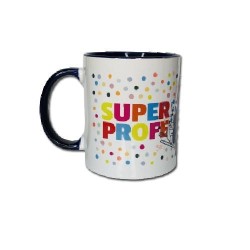 Taza superprofe chica azul