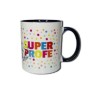 Taza superprofe chica azul