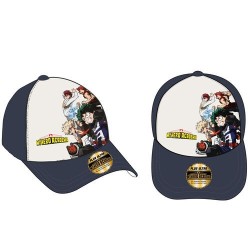 Gorra My Hero academy marino