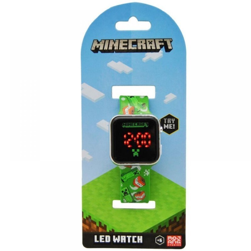 Minecraft reloj led