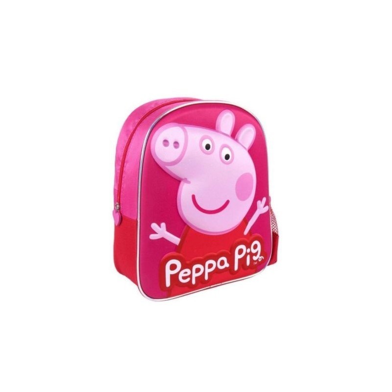 Peppa pig Mochila 3d Infantil