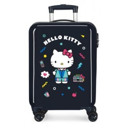 Hello Kitty maleta 55cm marino