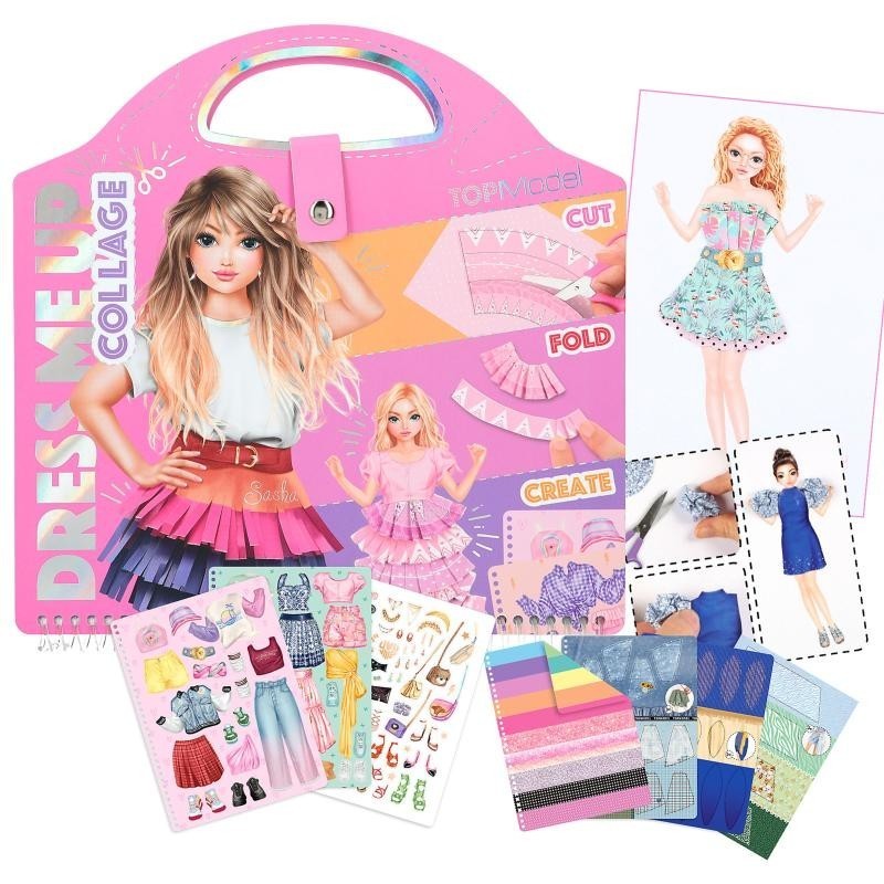 TopModel Cuaderno collage dress