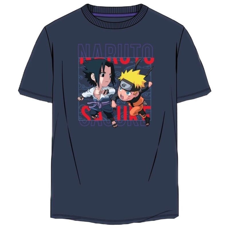 Naruto camiseta adulto marino