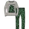 Minecraft pijama infantil largo