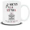 Taza adictos a la lectura