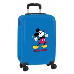 Mickey maleta 55cm azul