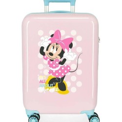 Minnie maleta 4R play day rosa