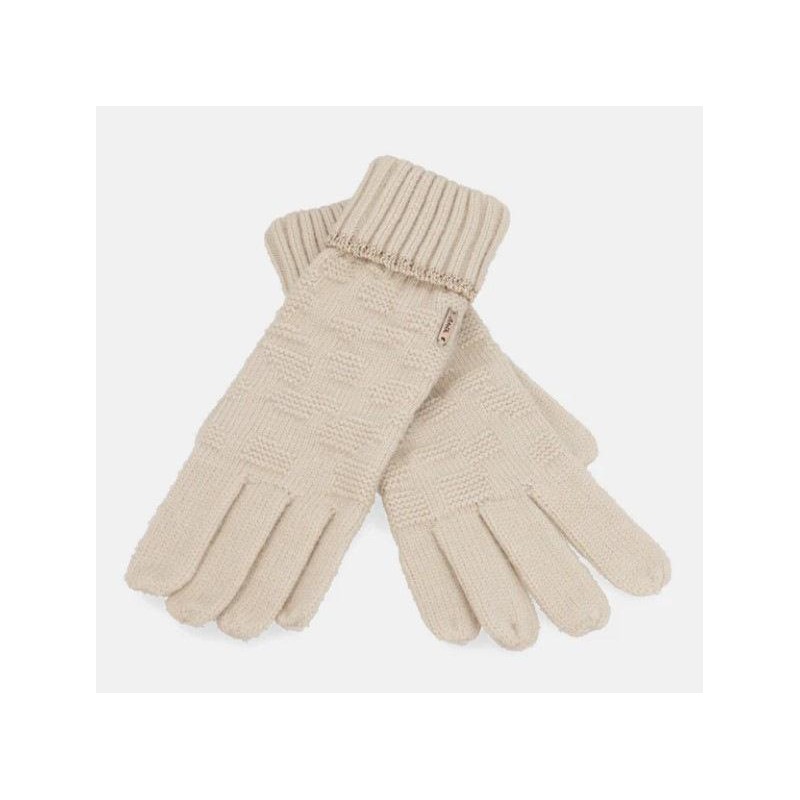 Anekke guantes punto beige