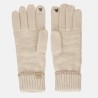 Anekke guantes punto beige