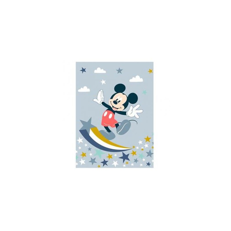 Mickey manta coralina azul