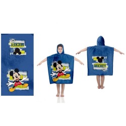 Mickey poncho algodon 