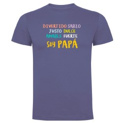 Camiseta Soy papa divertido