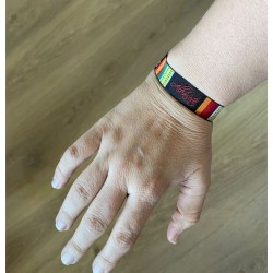 Pulsera de Albacete hilo tejido