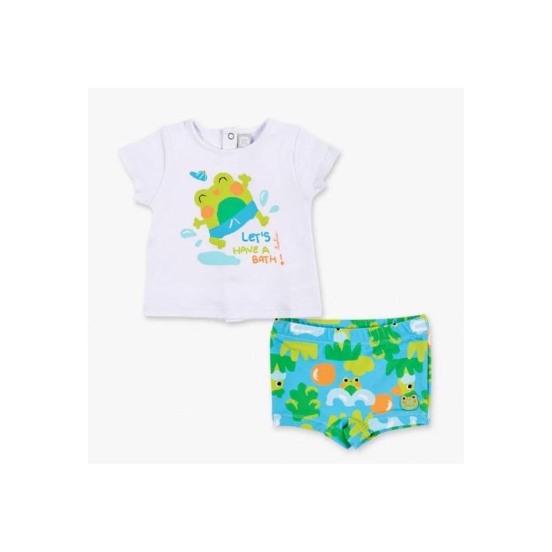 Tuc Tuc set boxer camiseta rana water lilies 12-18