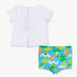 Tuc Tuc set boxer camiseta rana water lilies 12-18