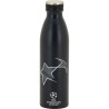 Champion botellas acero negra