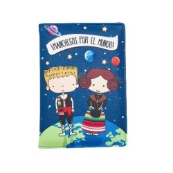 Manchegos funda pasaporte