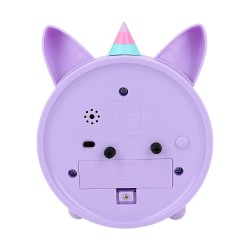 Ylvi despertador unicornio lila