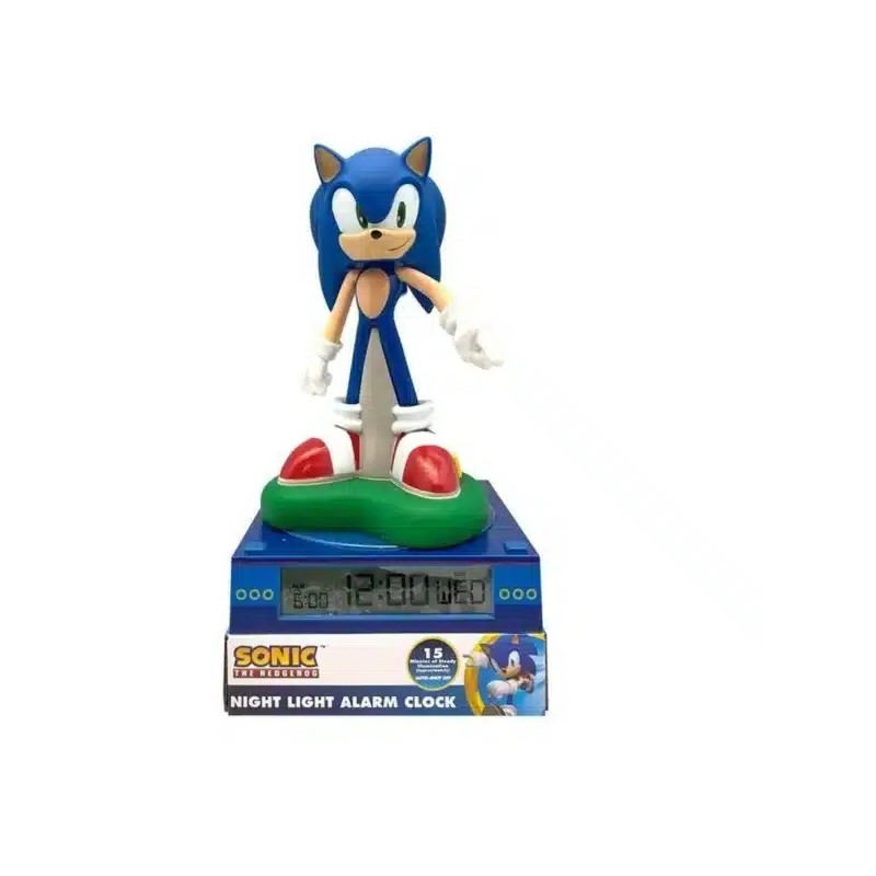 Sonic lampara despertador 3D
