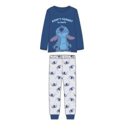 Stitch Pijama junior marino