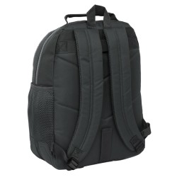 Real Madrid Mochila doble cantoneras classic gris