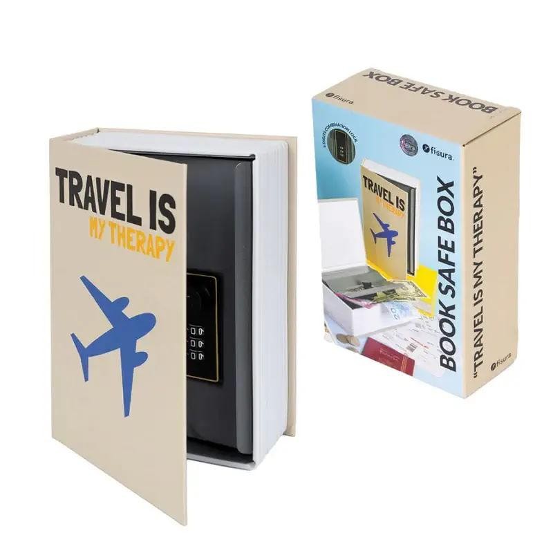 Caja fuerte libro travel