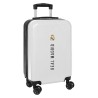 Real Madrid maleta 55cm blanca