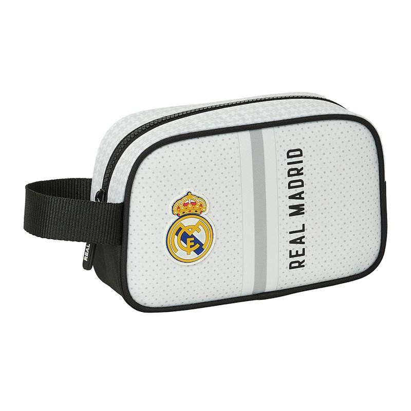 Real Madrid neceser viaje asa peq blanca puntos