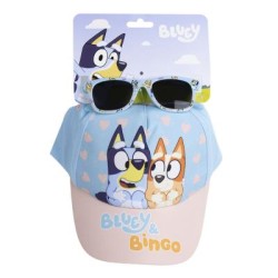 Bluey set gorra gafas bingo