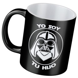 Taza Magica Papa hijo galaxia