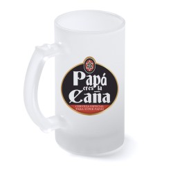 Jarra cerveza papa caña