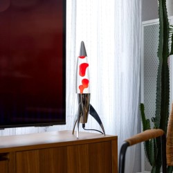 Lampara lava roja Rocket