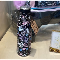 Tandem botella icon negro rosa