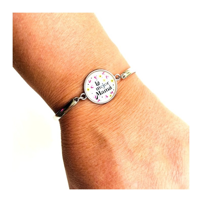 Pulsera mama flores