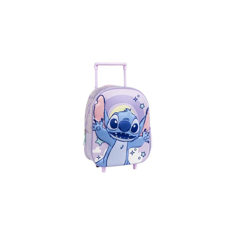 Stitch Mochila carro infantil 3D
